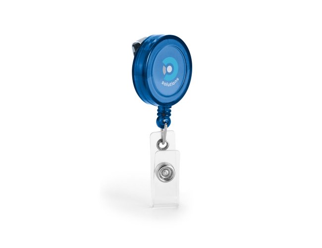 53569 - Porta Crach Retrtil com Clipe Metlico com Mecanismo Extensvel