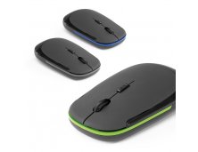 57398 - Mouse Wireless em ABS com Acabamento Emborrachado