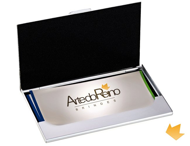 ARiPC-00040 - Brinde Promocional Porta Carto Personalizado