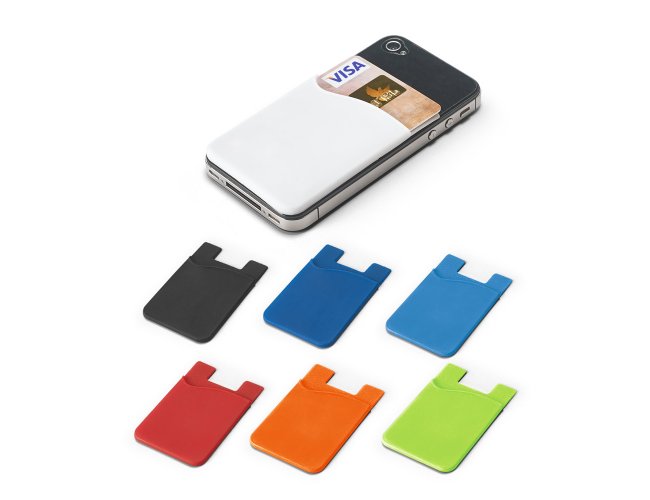 93320-2 - Porta Cartes para Celular em Silicone