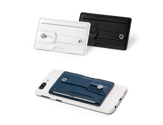 93331-2 - Porta Cartões para Celular em PU com Bloqueio de RFID