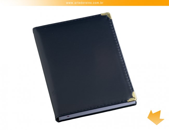 101L - Agenda Capa Lisa Azul