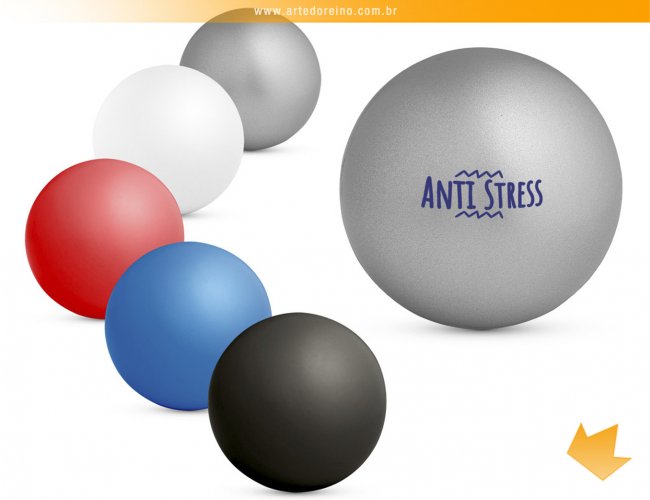 98054 - Bolinha Anti Stress em Formato Bola (Espuma PU)