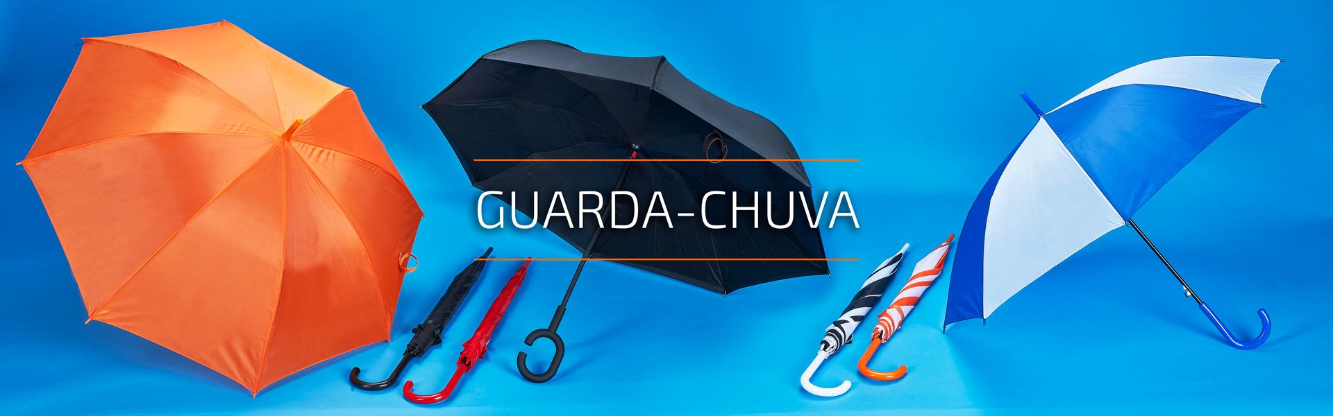 GUARDA-CHUVA E SOMBRINHAS