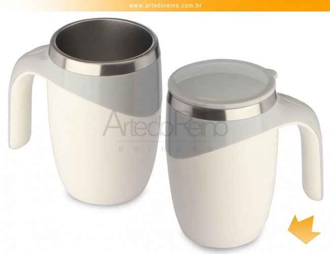 14806 - Caneca Mixer (misturador) em Inox 400ml