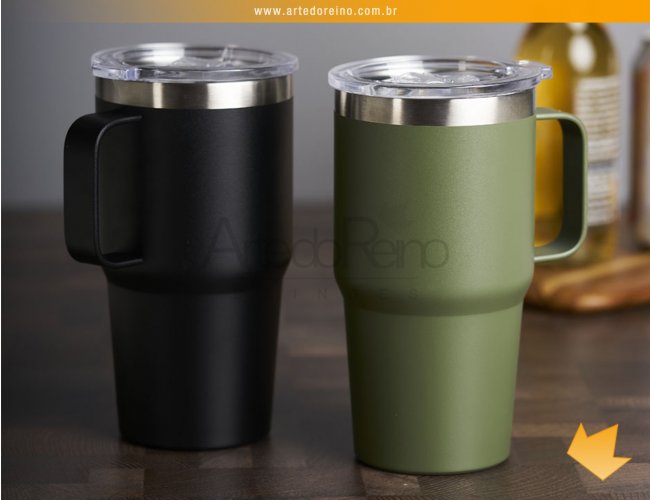 04083 - Caneca Trmica Inox 700ml (tipo Stanley)