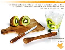 KC-00253 - Kit Caipirinha em Bambu - 4 peas