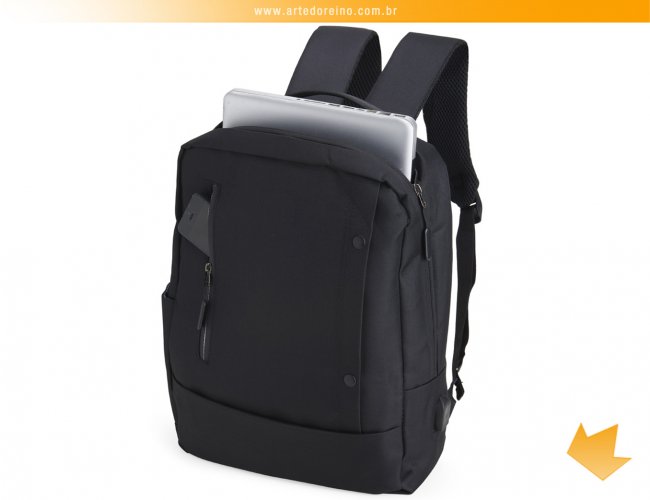 01354 - Mochila em Nylon USB 22 Litros