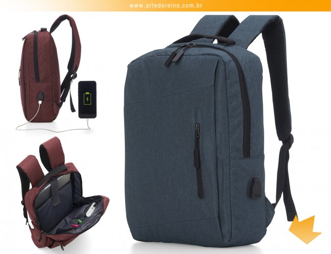 11329 - Mochila em Nylon USB 21L