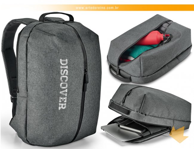 92168_57 - Mochila Anti Furto e Porta Notebook em Nylon