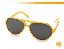 38250-08AR - culos de Sol Amarelo Aviador tipo Rayban