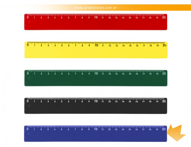 13724 - Rgua Plstica 20 cm