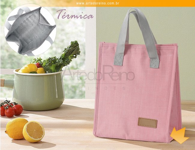 06024 - Sacola Trmica Oxford 5L (22 x 17 x 14 cm)