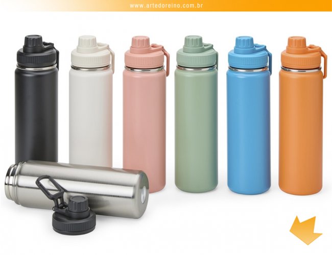 08196 - Garrafa Trmica em Inox 750 ml