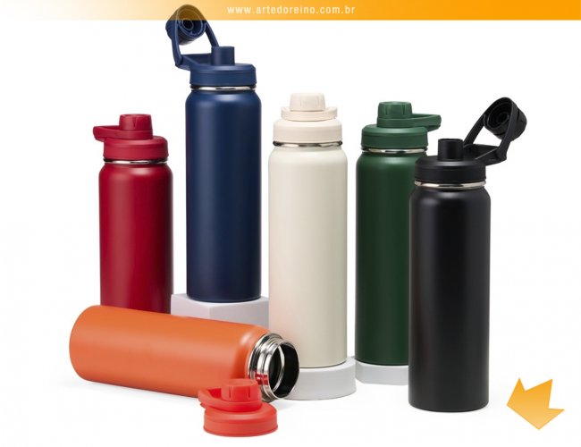 18855 - Garrafa Trmica em Inox 850 ml