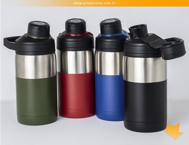 E@08057 - Garrafa Trmica em Inox 350 ml