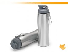 13203 - Squeeze em Inox com Mosqueto 750ml Personalizada