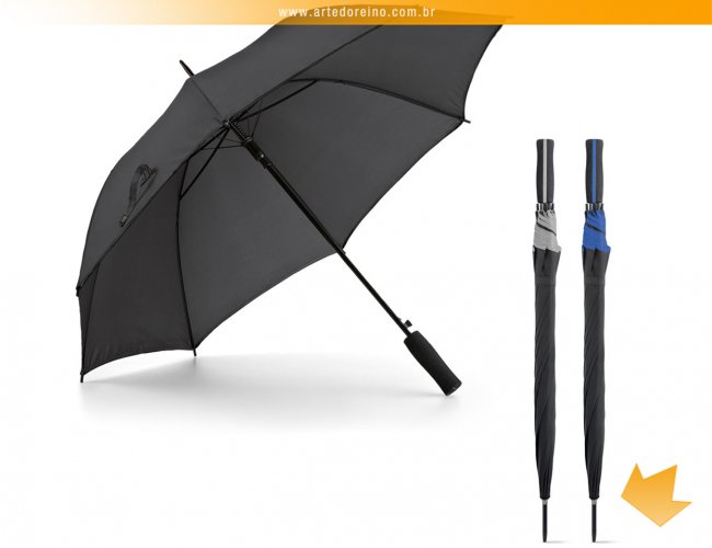 99137 - Guarda-Chuva Automtico em Polister 190T com Pega em EVA (110 cm)