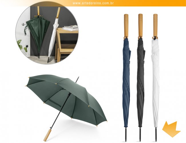 99149 - Guarda-chuva em rPET Pongee com Abertura Automtica (110 cm)