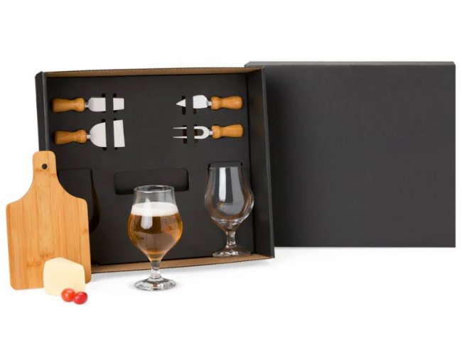 KT-90201 - Kit para Queijo e Cerveja - 7 peças