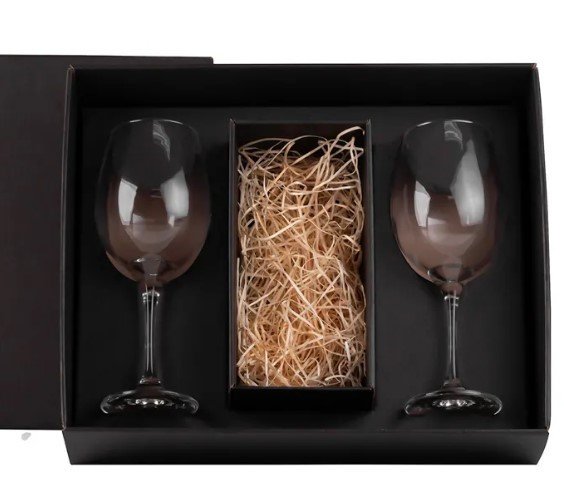 Jogo de Taças de Vidro P / Vinho - 2 peças