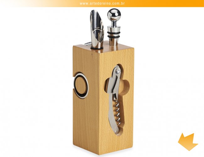 14579 - Kit para Vinho - 6 peas