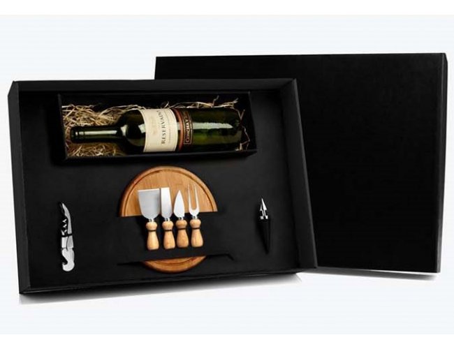 KT-90020-3 - Kit para Queijo e Vinho - 7 peas