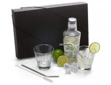 KT-90172-2 - Kit Caipirinha com Coqueteleira e 2 Copos - 6 peas