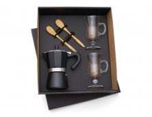 KT-90187-2 - Conjunto para Caf com Cafeteira Italiana - 5 peas