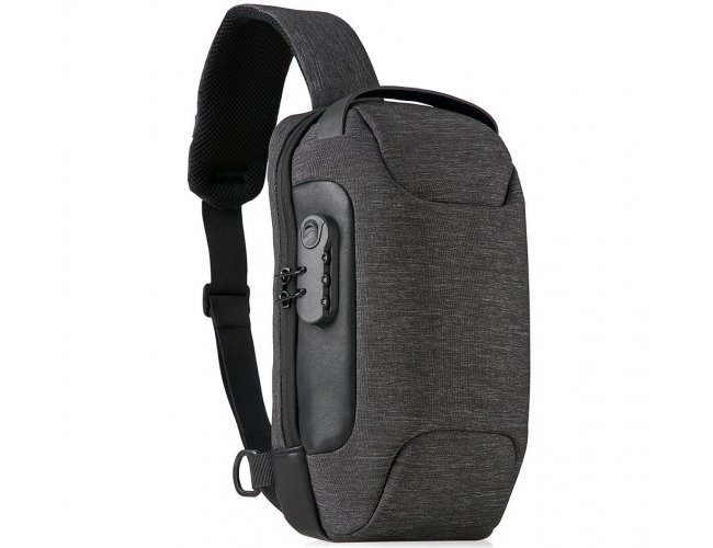 04058 - Mochila de Ombro Anti-Furto com Segredo (TSA) e USB