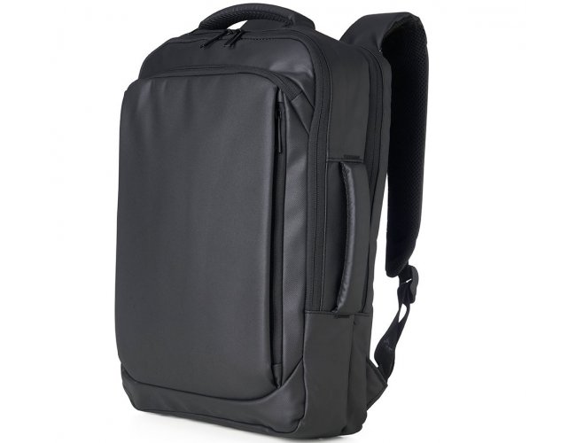 01901 - Mochila em Couro Sinttico Impermevel para Notebook e USB