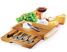 PD-00853 - Kit para Queijo em Bambu Crdoba - 6 peas