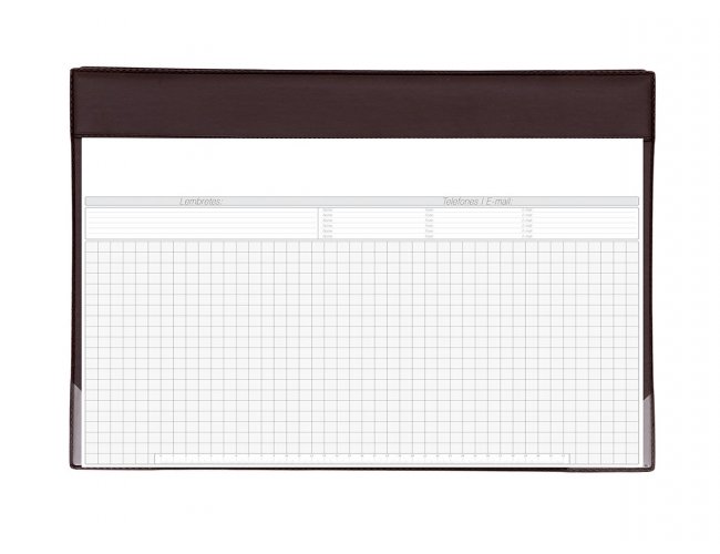 58L - Risque Rabisque em Couro Ecolgico com Refil (33 x 24 cm)