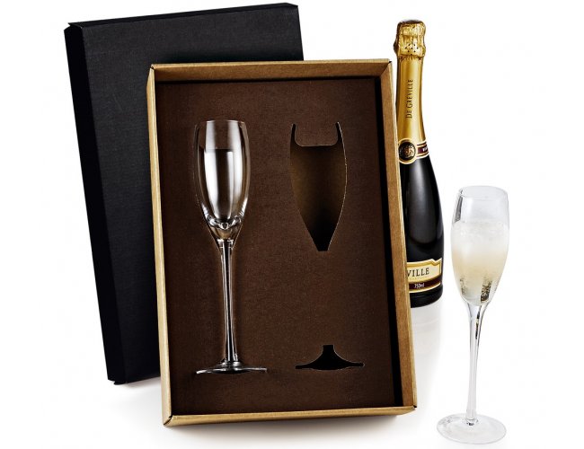 VI-08702-3 - Kit com Taas para Espumante/Champagne 140 ml - 2 peas